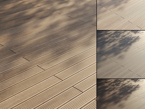  露台地板 类型43d模型 