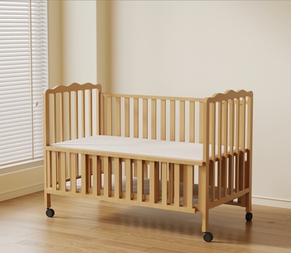  现代婴儿床3d模型 