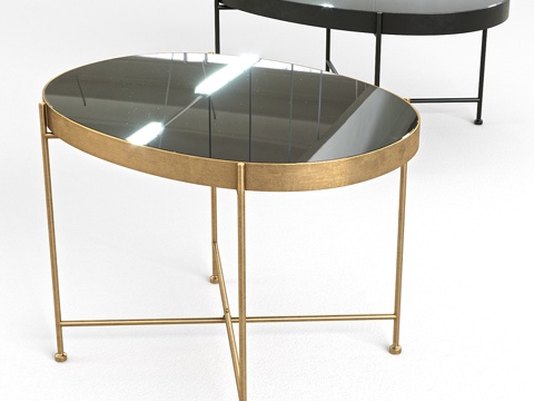  Marsh La Forma咖啡桌3d模型 