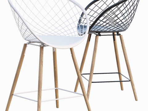  AVE SIDERA 吧台凳3d模型 