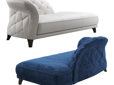  Danetti躺椅3d模型 