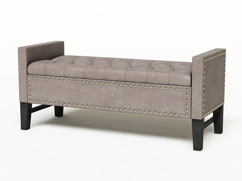  抽屉式长凳米色 GARDA DECOR Alice BG3d模型 