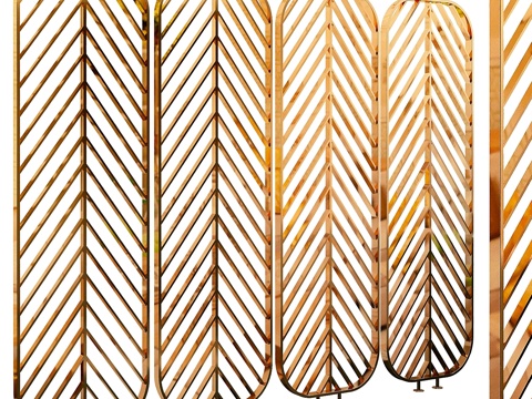  装饰隔断 363d模型 