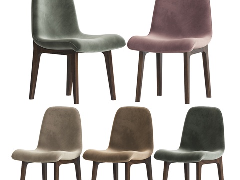  奥布里餐椅3d模型 