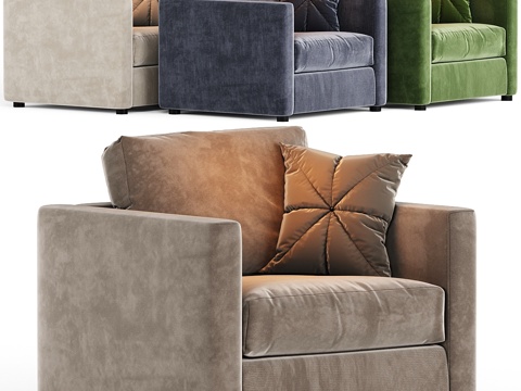  宜家维姆勒扶手椅3d模型 