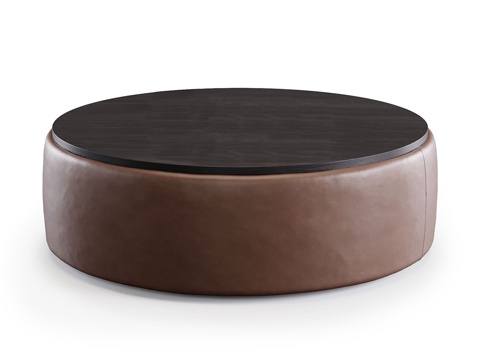  现代简约茶几  茶几 简约茶几 北欧茶几 圆形茶几3d模型 