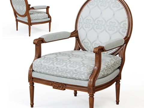  AM经典系列 - Annelo扶手椅3d模型 