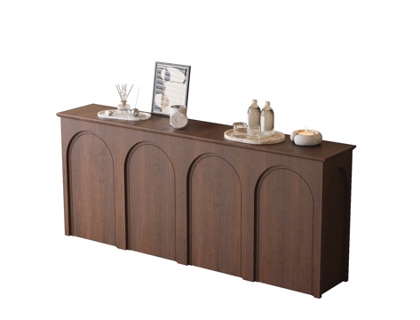 现代边柜 玄关柜 矮鞋柜su模型