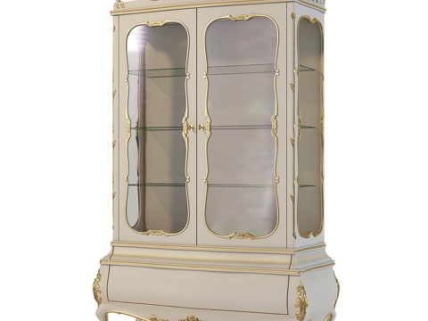  安德烈·范法尼展示柜3d模型 