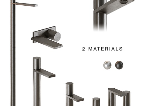  法蒂尼米兰水龙头3d模型 