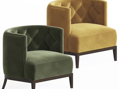  Bourbon扶手椅 Brabbu3d模型 