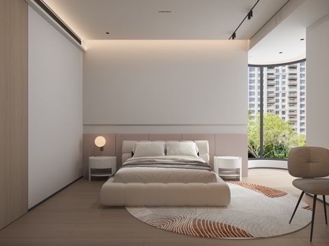  女孩房儿童房3d模型 