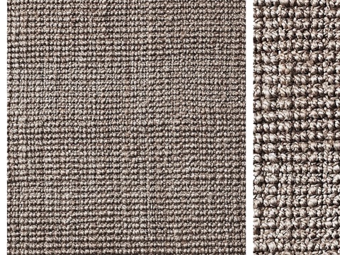  Wilder圈绒黄麻地毯3d模型 