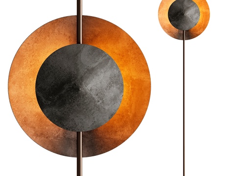  101哥本哈根暮色落地灯3d模型 