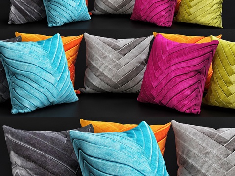  沙发靠枕 尊享专业版 10号3d模型 