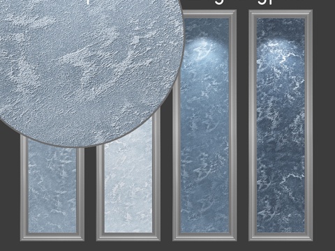  装饰灰泥，双层款5083d模型 