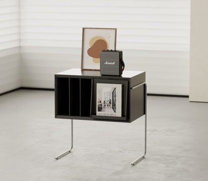  现代床头柜3d模型 