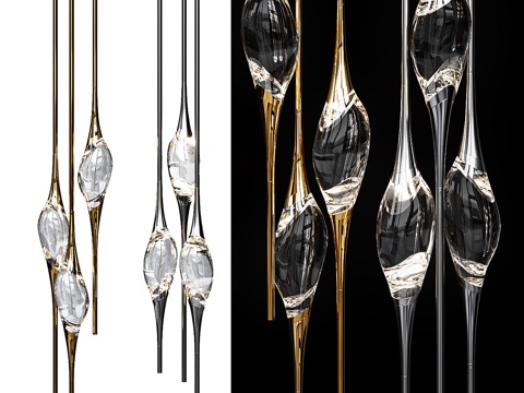  IL PEZZO 12 ROUND CHANDELIER N3d模型 