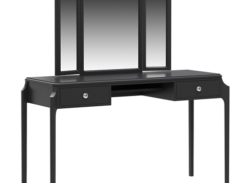  Dantone Home Le Visage 带抽屉梳妆台3d模型 