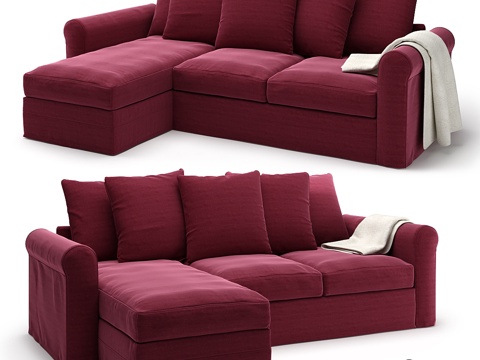  宜家Grönlid沙发3d模型 