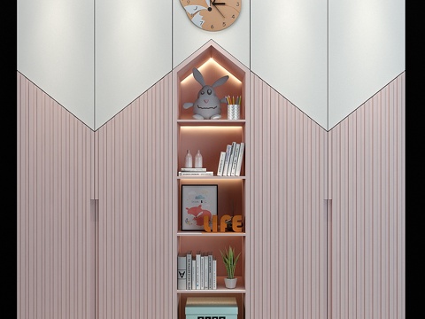  儿童家具 0603d模型 