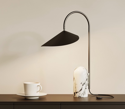  现代意式台灯3d模型 