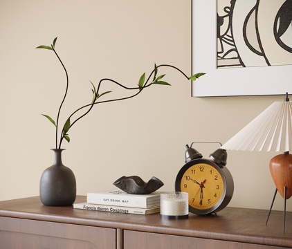 现代饰品摆件su模型