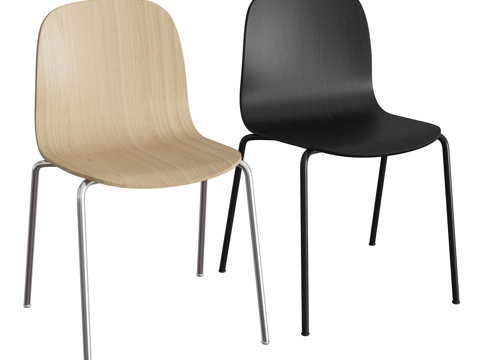  Visu 管状底座椅3d模型 