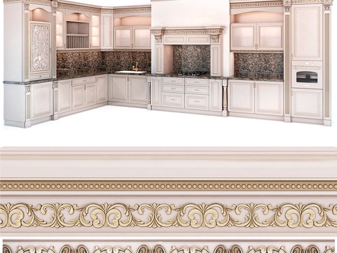  Russta Tiffany厨房系列3d模型 