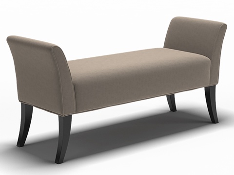  丹顿斯旺西长凳3d模型 