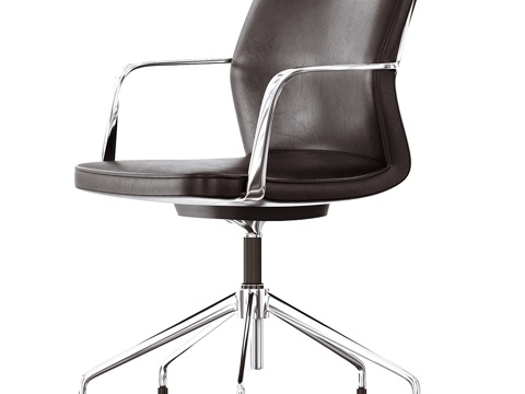  现代意式 Nerlan 办公椅3d模型 