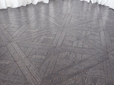  模块化拼花地板皮埃尔丰3d模型 