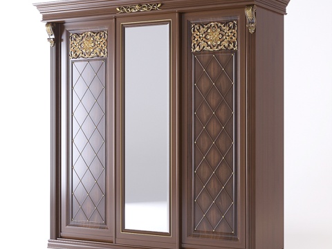  B8.72-3 衣橱的优势3d模型 