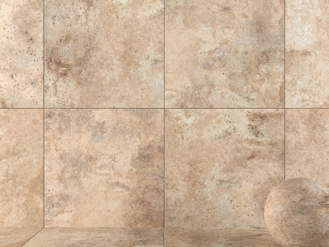  墙砖 347 艾克斯米色3d模型 