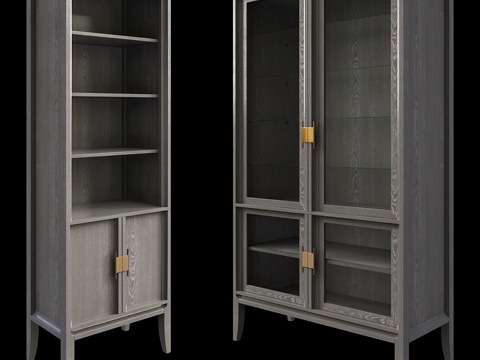  丹通家居城市系列柜组3d模型 