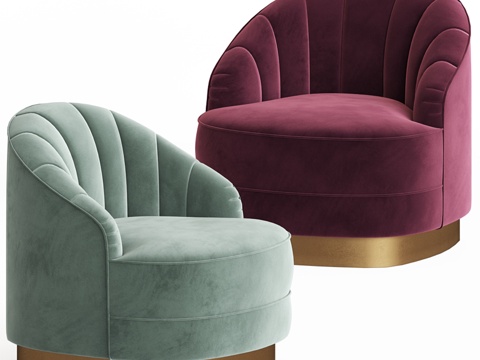  Hadley扶手椅 Eichholtz3d模型 