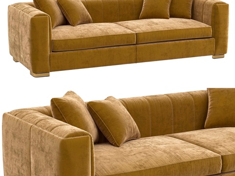  马格利特·扎纳博尼沙发3d模型 