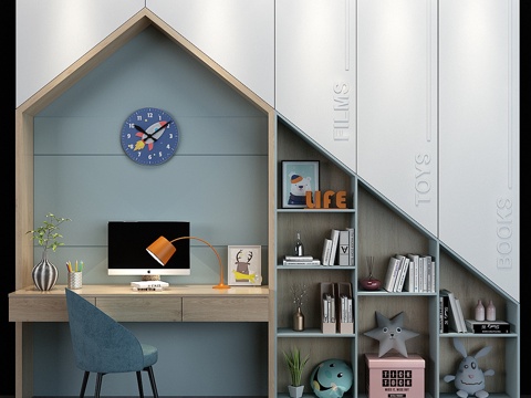  儿童家具套装0523d模型 