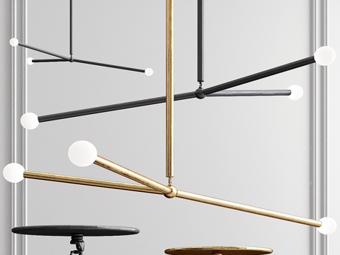  Apparatus箭形吊灯3d模型 