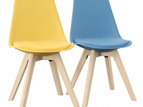  Nyx 软垫餐椅3d模型 