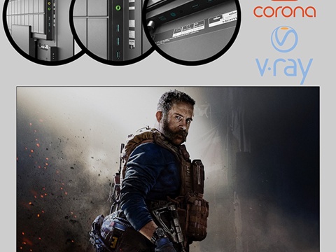  索尼电视3d模型 