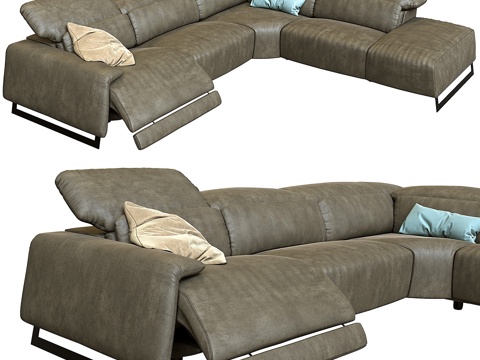  Nicoline品牌Canaletto沙发3d模型 