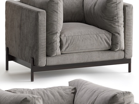  Mea扶手椅3d模型 