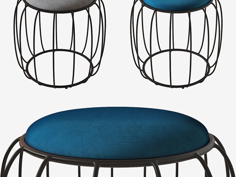  Puff_Barrel_45x45_Cosmo3d模型 