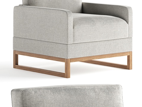  JAMNI扭纹椅3d模型 