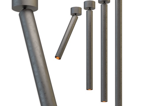  圆柱吊灯 by appliance3d模型 