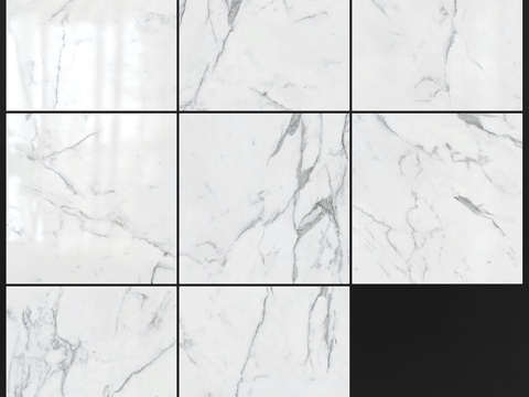  Yurtbay陶瓷Legacy白色600x6003d模型 