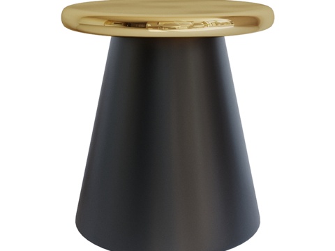  菲尔咖啡桌3d模型 