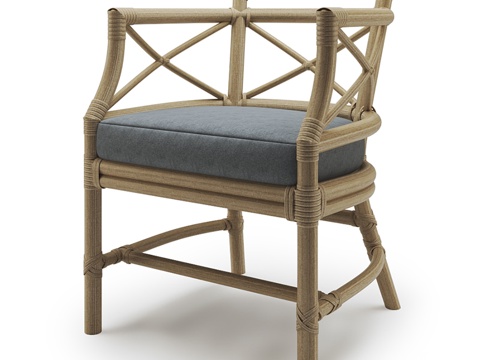  麦圭尔贡多拉椅3d模型 