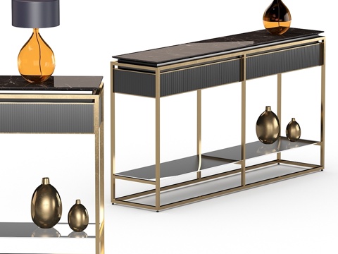  Visionnaire 壁龛式置物架 Banner3d模型 